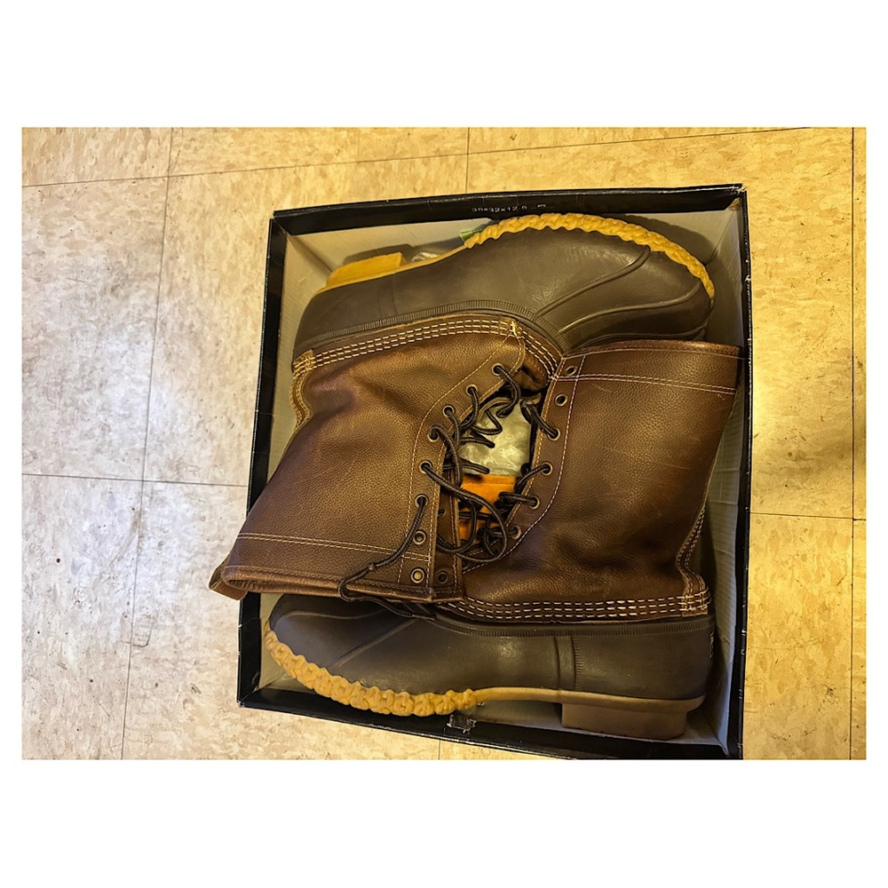 LL Bean Boots Shearling-Lined